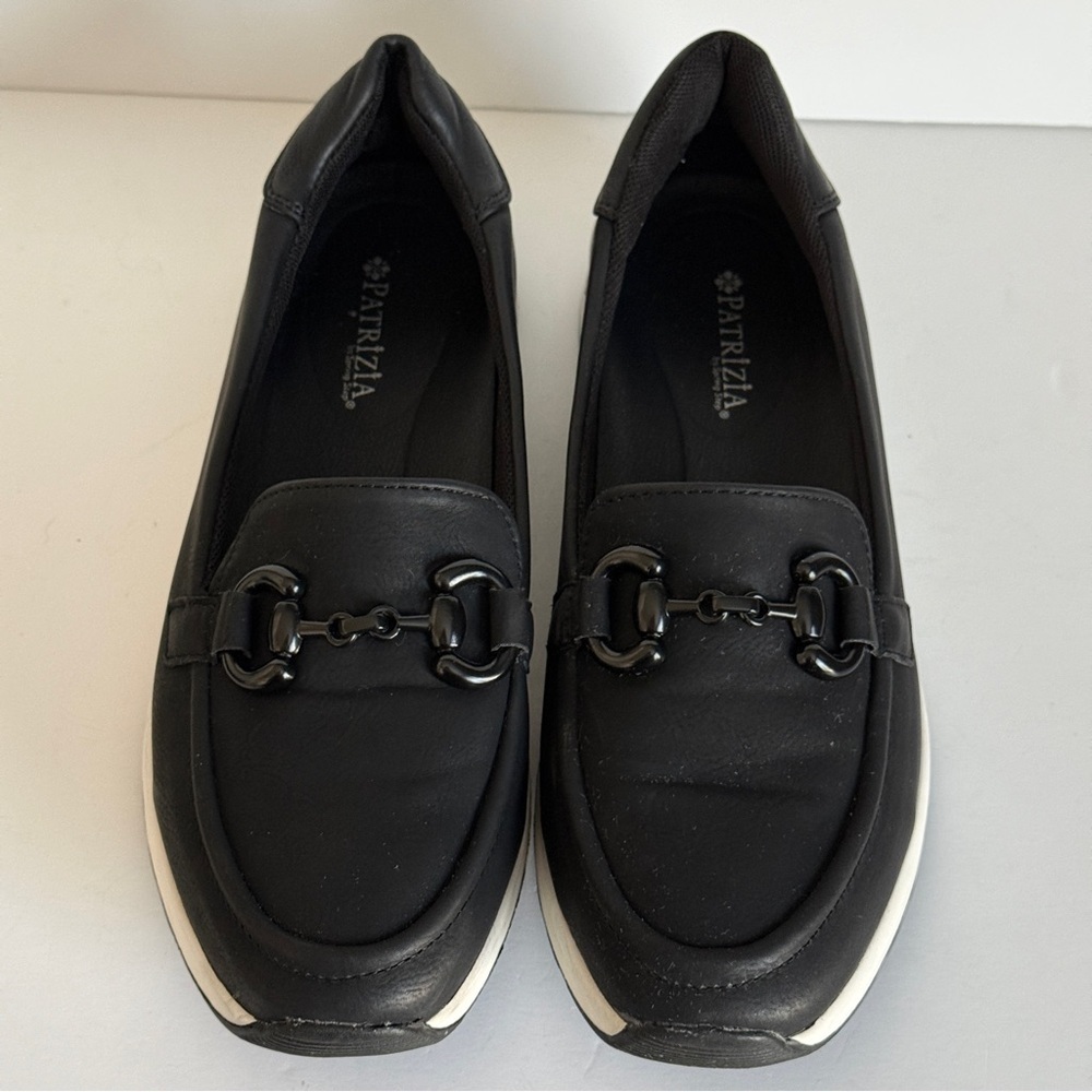 Patrizia Women's Annaliese Slip-On Loafers Black Size 8.5 - Picture 4 of 10